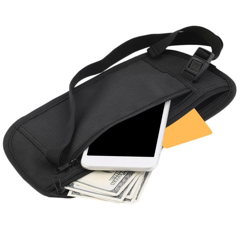 Running Gear Phone Holder - Bolsa de cintura de viagem invisível