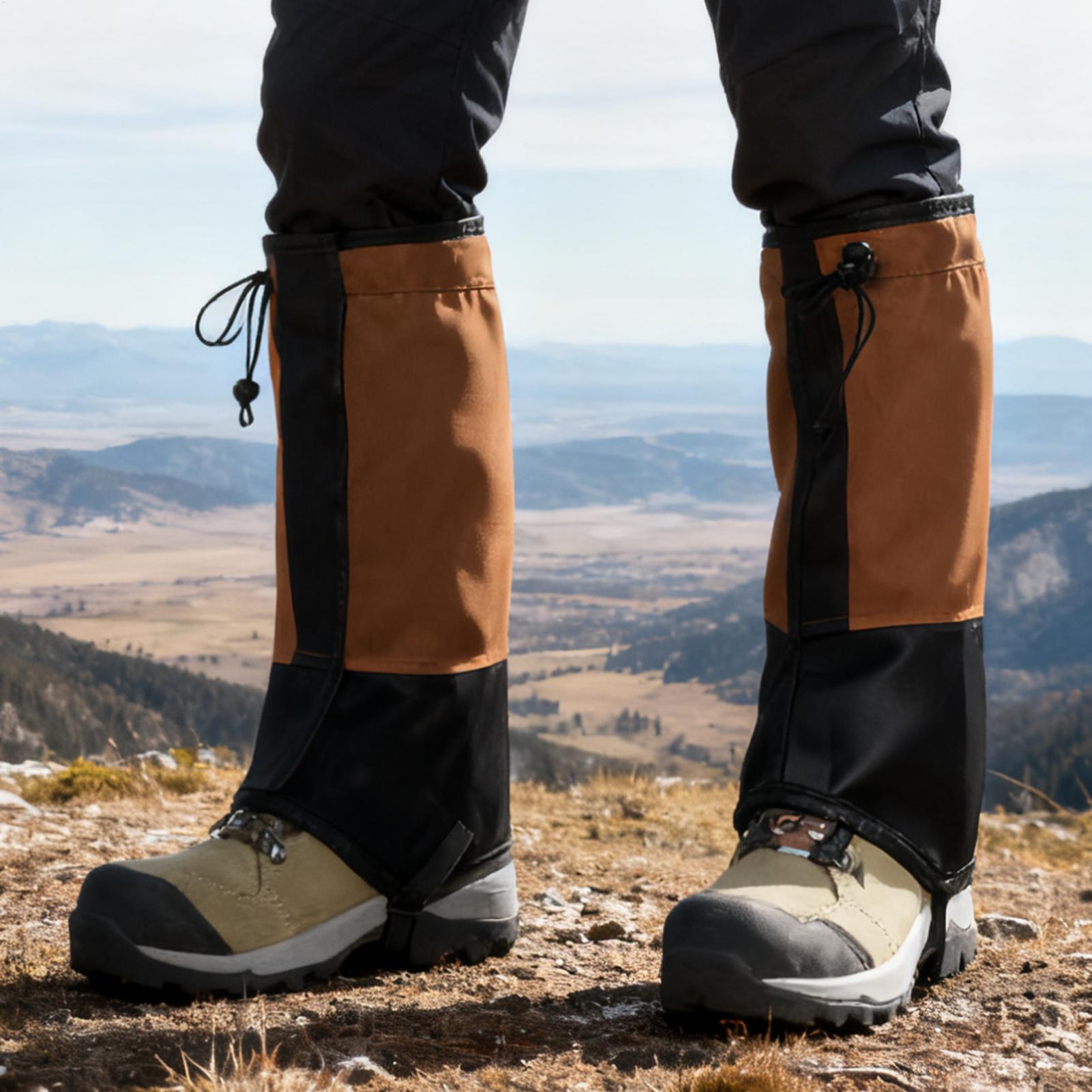 Running Gear For Rain - Polainas impermeáveis para caminhadas, protetores ajustáveis