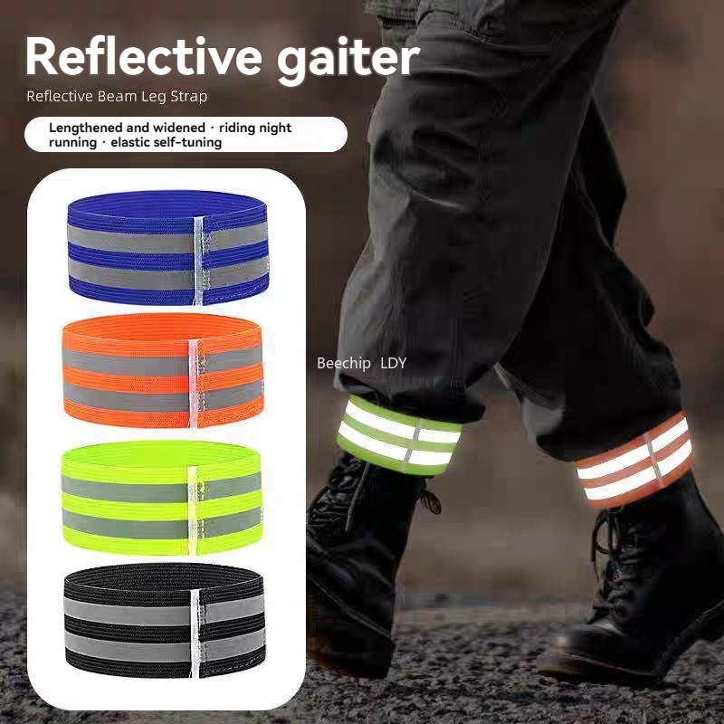 Running Gear Parts - Cintas Refletivas para Calças de Ciclismo,