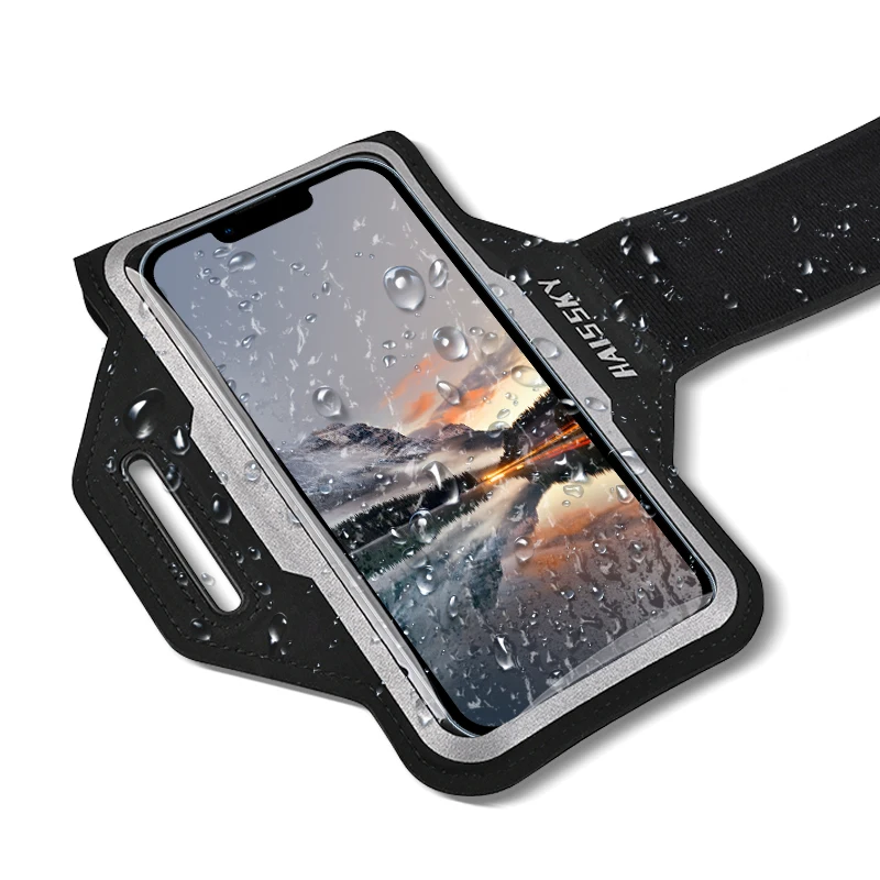 Running Gear Phone Holder - HAISSKY Bolsas de corrida ultrafinas braçadeira