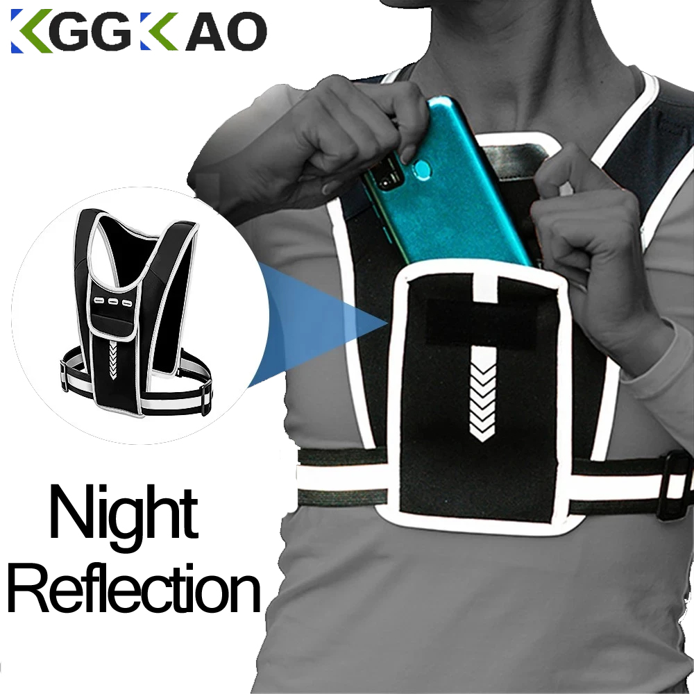 Running Gear Phone Holder - Colete correndo com suporte de telefone