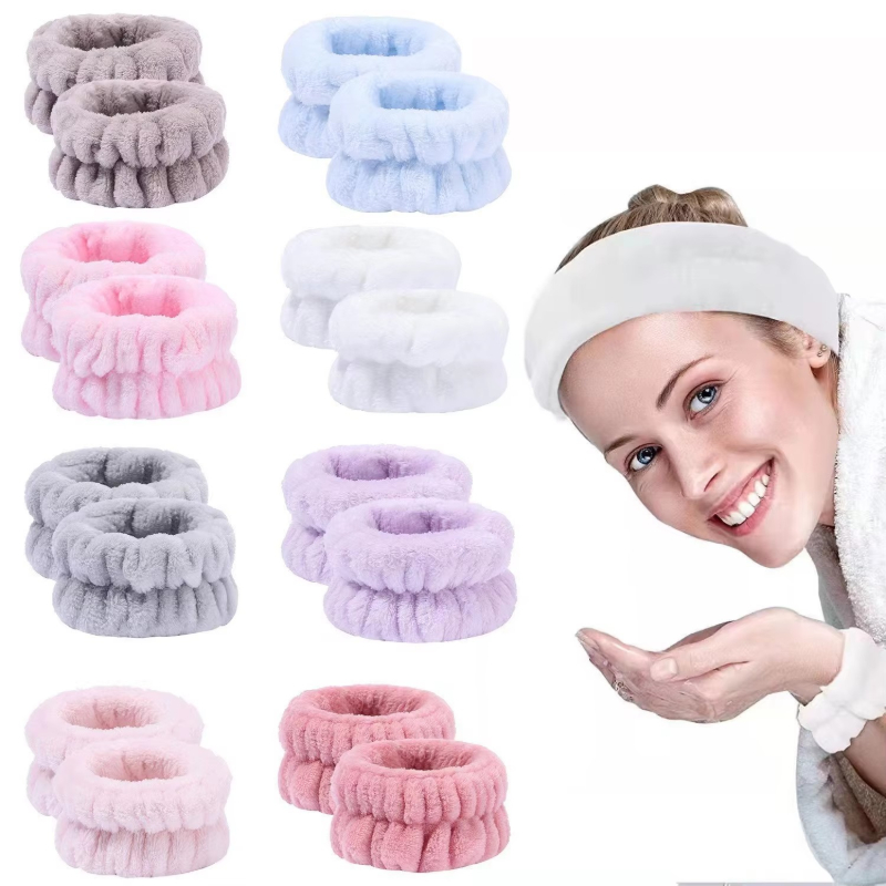 Sweat Band Wrist - 1/2/4 Peças Faixa de Pulso e