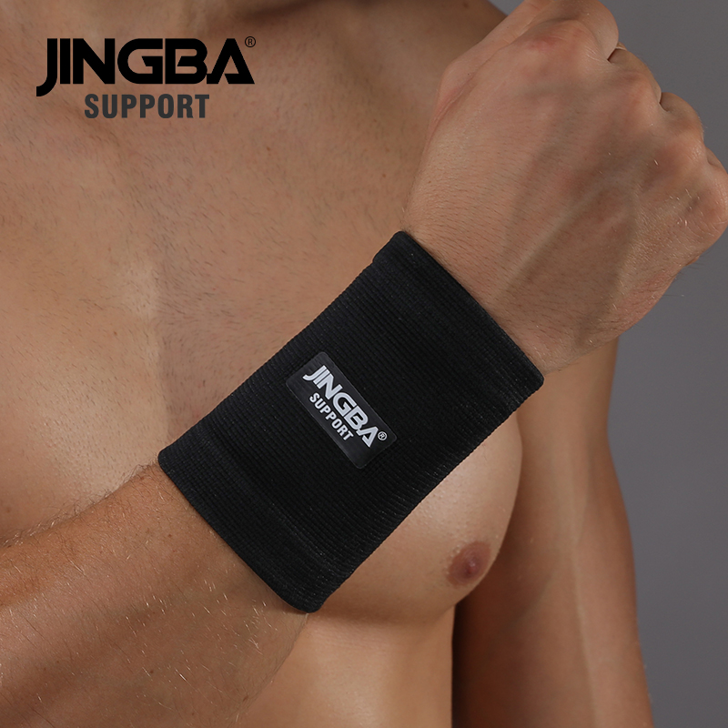 Jingba suporte 1 pçs elástico  - Sweat Band Wrist avaliação e preço