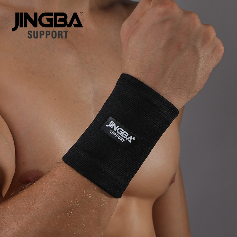 Jingba suporte 1 pçs elástico  - Sweat Band Wrist avaliação e preço