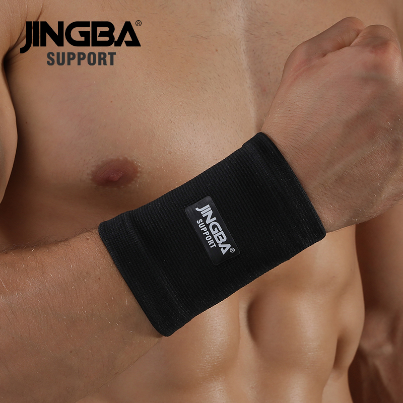 Jingba suporte 1 pçs elástico  - Sweat Band Wrist avaliação e preço