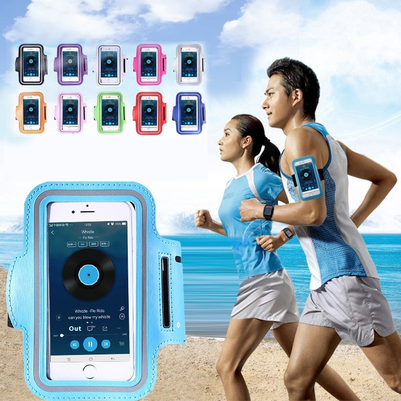 Braçadeiras Esportivas para Co - Running Gear Phone Holder avaliação e preço