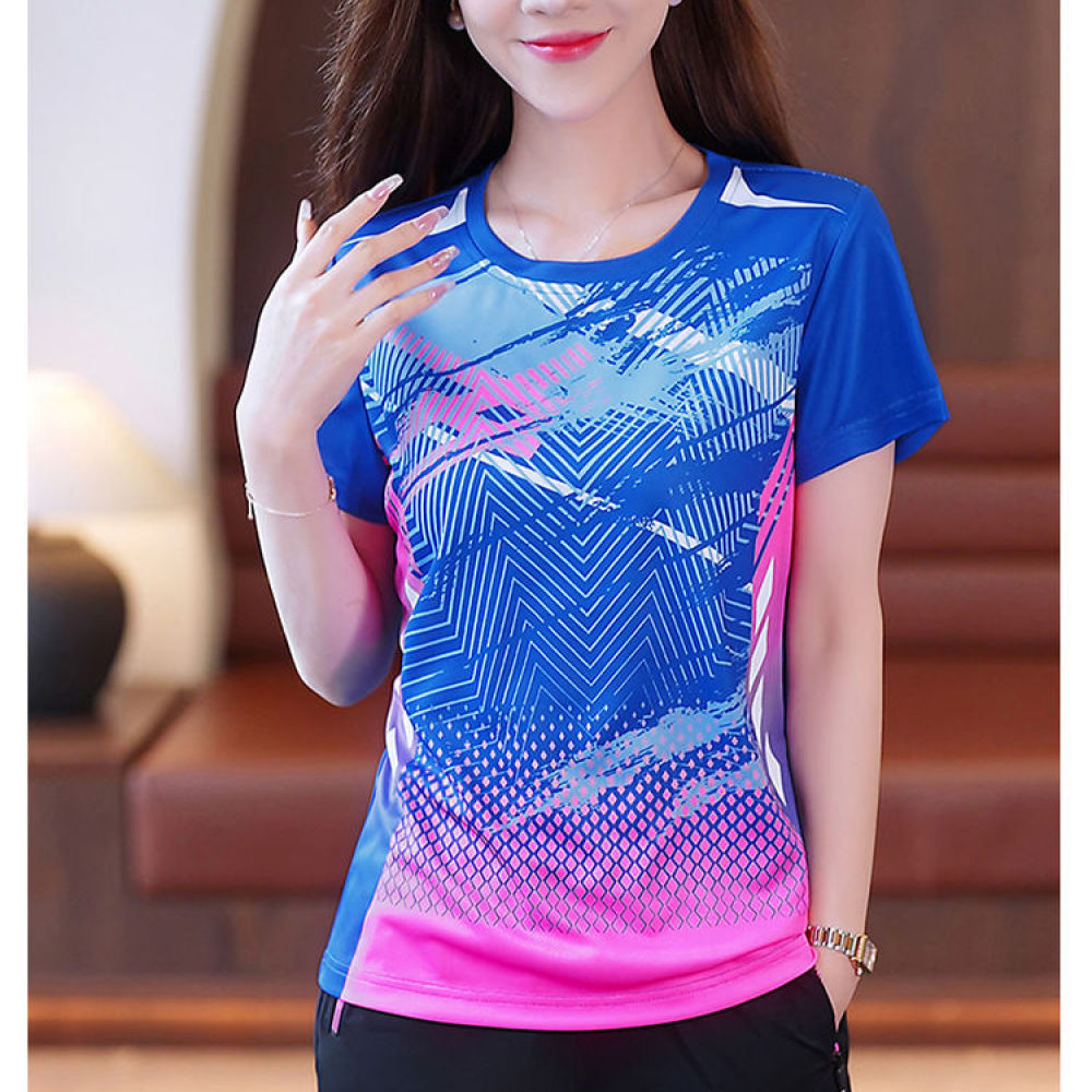 Camiseta Feminina de Manga Cur - Running Gear Junior avaliação e preço