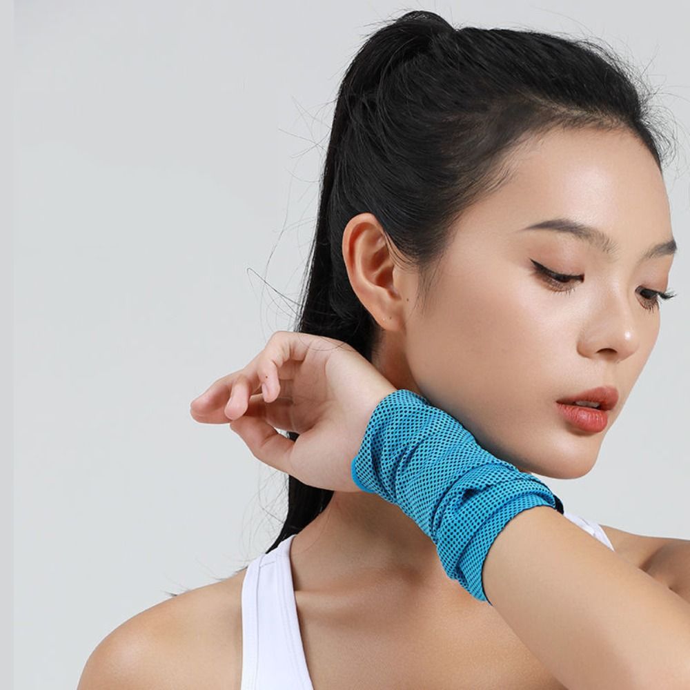 Toalha de pulso esportiva de f - Sweat Band Wrist avaliação e preço