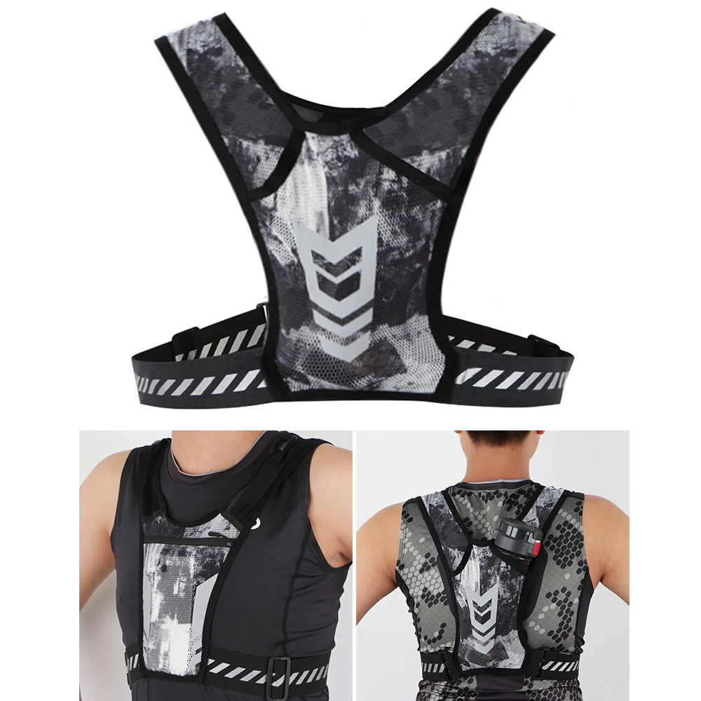 Colete de corrida reflexivo co - Running Gear Phone Holder avaliação e preço