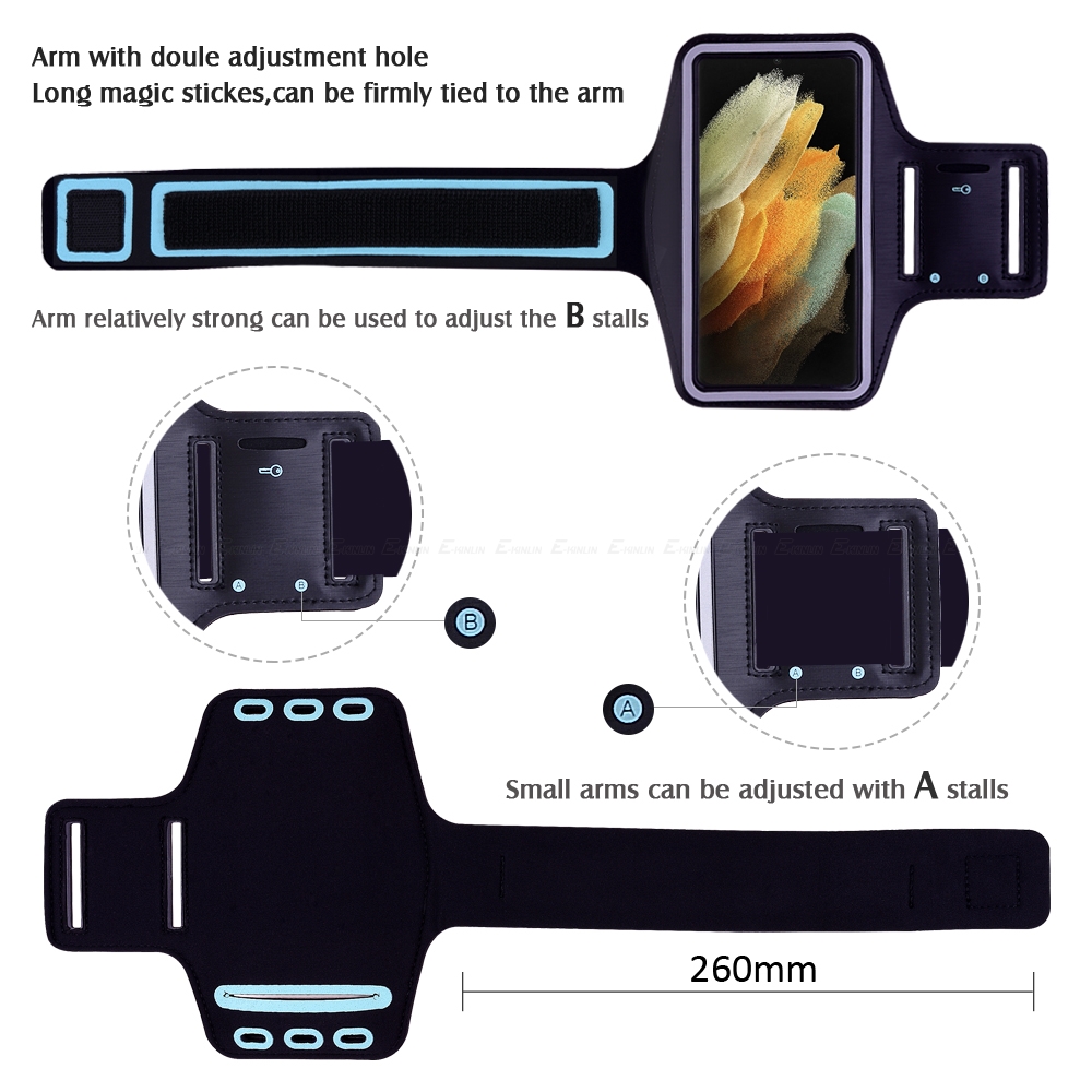 Arm Band Caso Capa Para O Sams - Running Gear Phone Holder avaliação e preço
