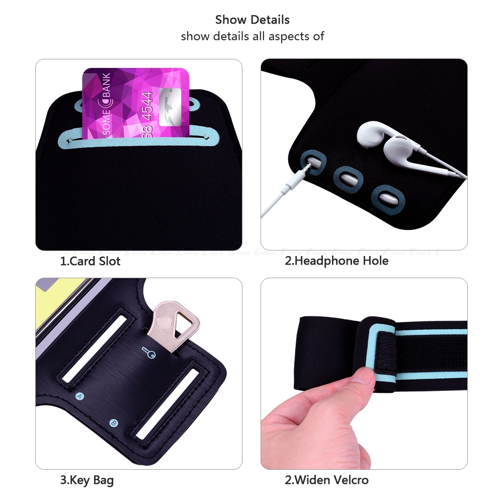 Arm Band Caso Capa Para O Sams - Running Gear Phone Holder avaliação e preço