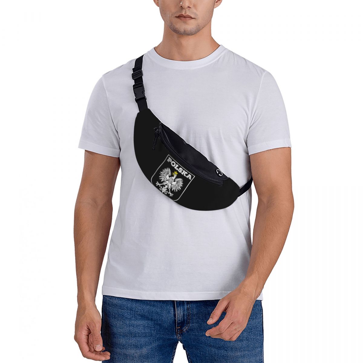 Bolsa de cintura crossbody pol - Running Gear Logos avaliação e preço