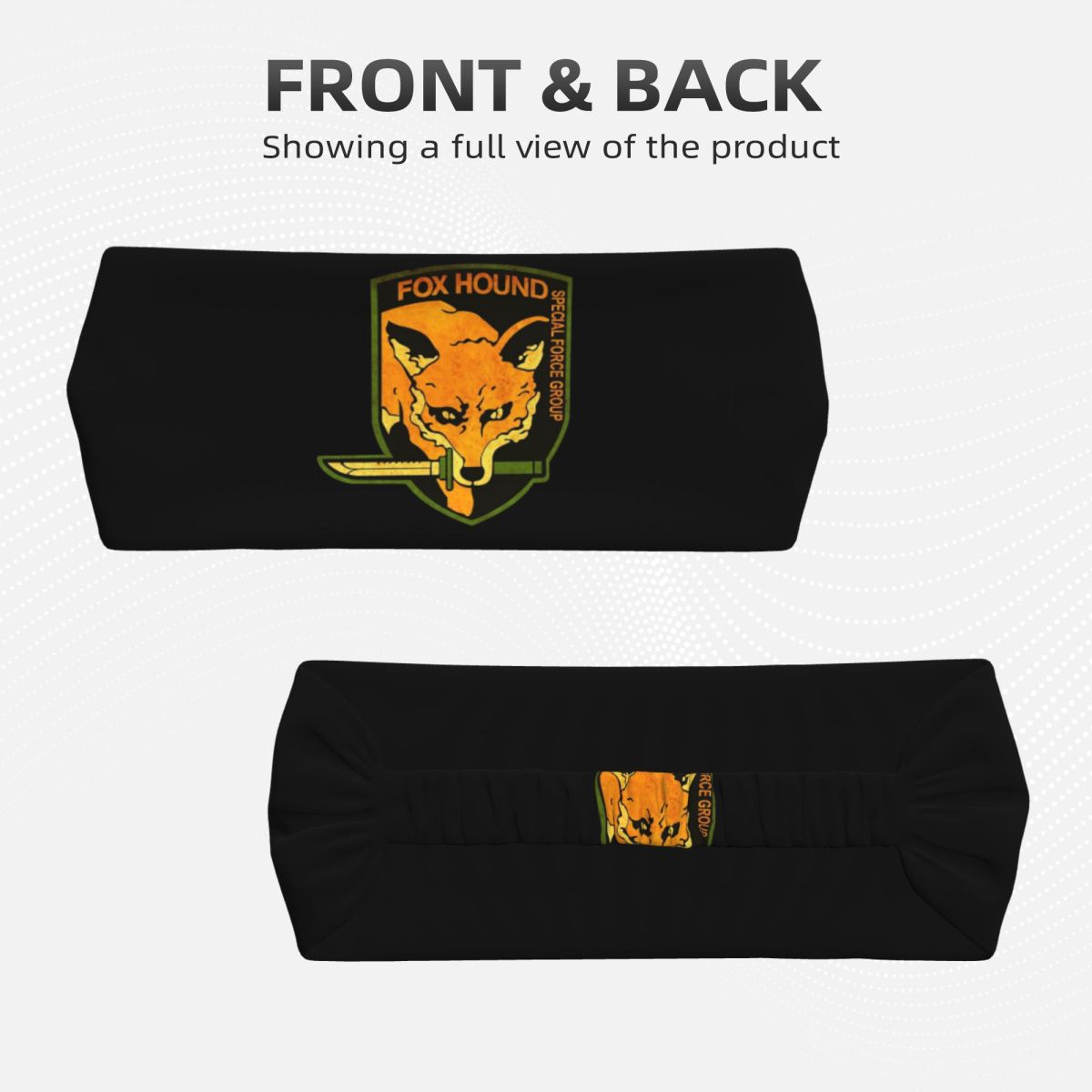 Metal gear sólido fox hound fe - Running Gear Logos avaliação e preço