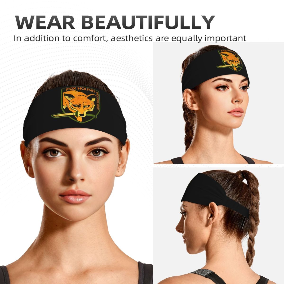 Metal gear sólido fox hound fe - Running Gear Logos avaliação e preço