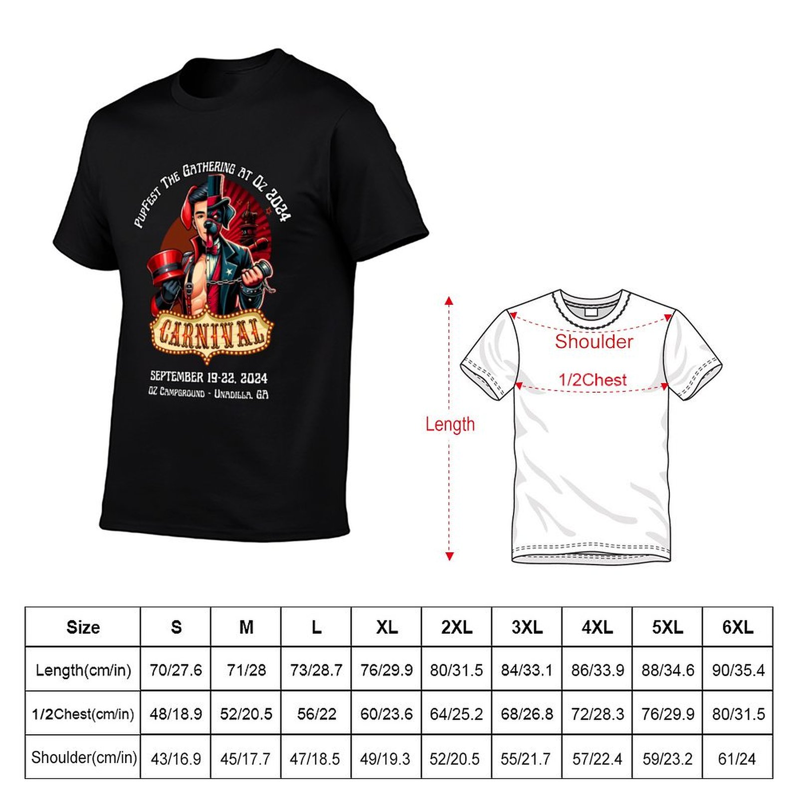 Camiseta PupFest 2024 com logo - Running Gear Logos avaliação e preço