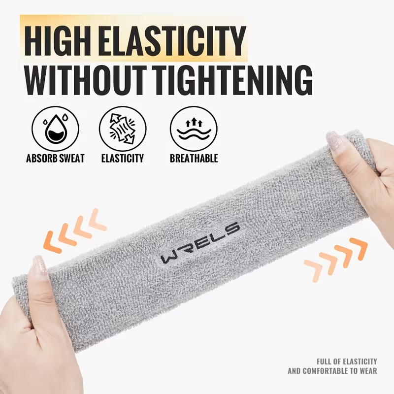 Conjunto de Faixas de Cabeça e - Sweat Band Wrist avaliação e preço