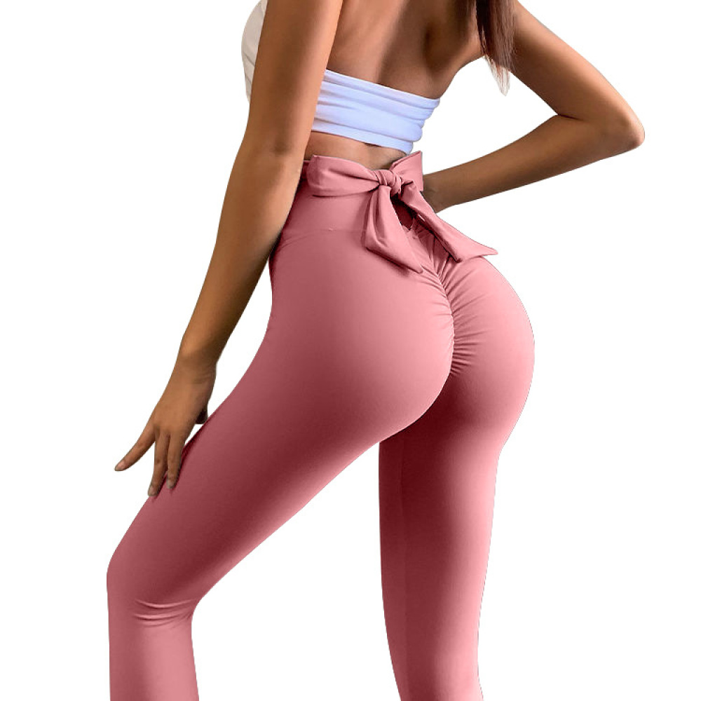 Leggings de Yoga de Cintura Al - Running Gear Junior avaliação e preço